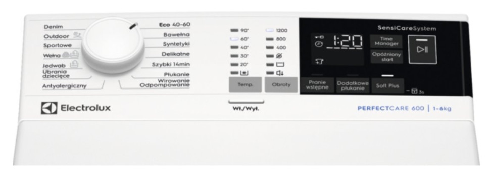 Стиральная машина Electrolux SensiCare 600 EW6TN14262P Стиральная машина Electrolux SensiCare 600 EW6TN14262P