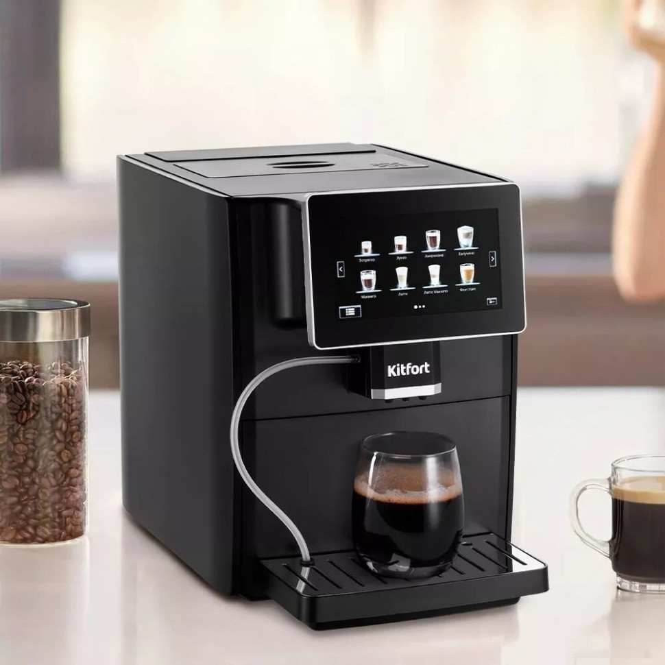 Кофемашина Kitfort KT-7374 Кофемашина Kitfort KT-7374