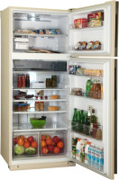 Холодильник с верхней морозильной камерой Sharp SJ-XE59PMBE