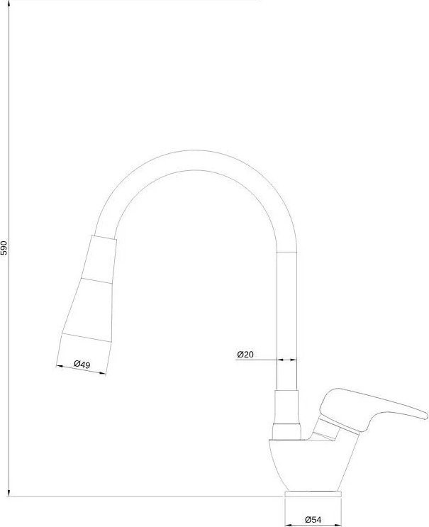 Смеситель Gross Aqua Optima 3505511C-G016 Смеситель Gross Aqua Optima 3505511C-G016