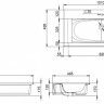 Умывальник Am.Pm Spirit 2.0 M70AWCC1002WG