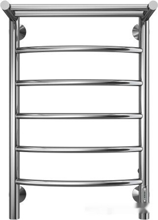 Полотенцесушитель Terminus Классик П6 400x650 с полкой нп электро (хром)