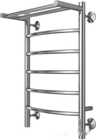 Полотенцесушитель Terminus Классик П6 400x650 с полкой нп электро (хром) Полотенцесушитель Terminus Классик П6 400x650 с полкой нп электро (хром)