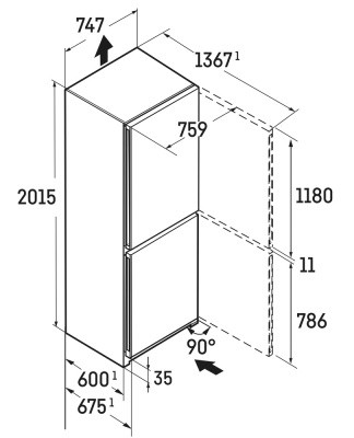 Холодильник Liebherr CNbdd 7723-20 001 Plus NoFrost EasyFresh