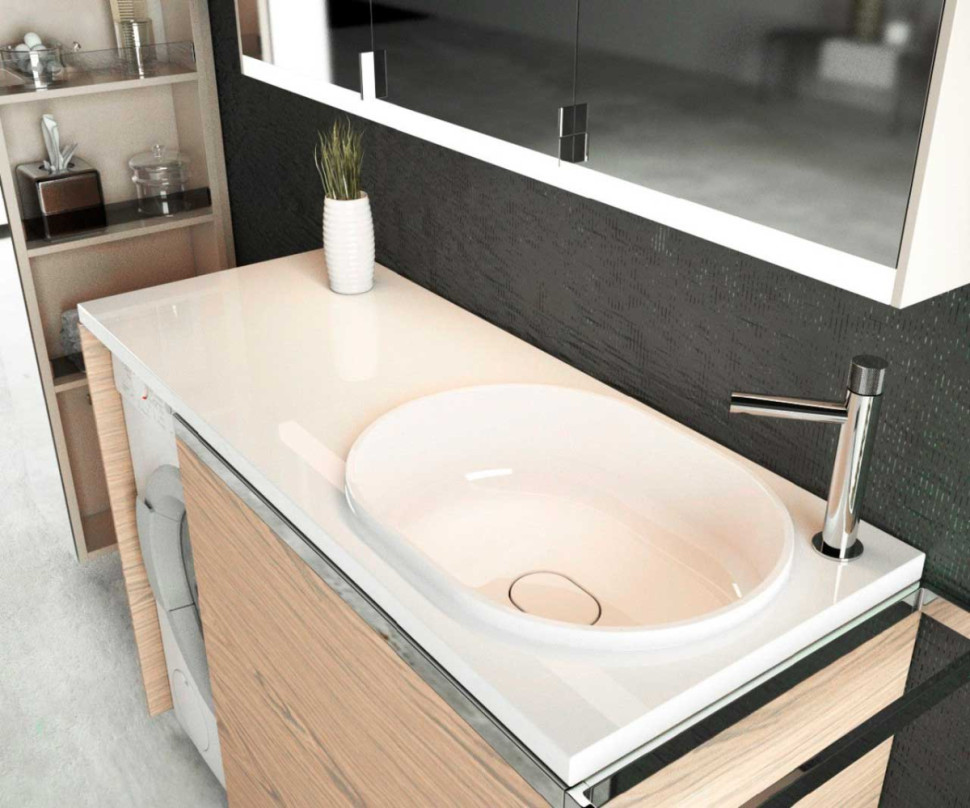 Умывальник Andrea Bruks 120 правая Умывальник Andrea Bruks 120 правая