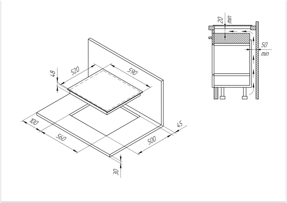 Варочная панель Monsher MHE 6012 Варочная панель Monsher MHE 6012