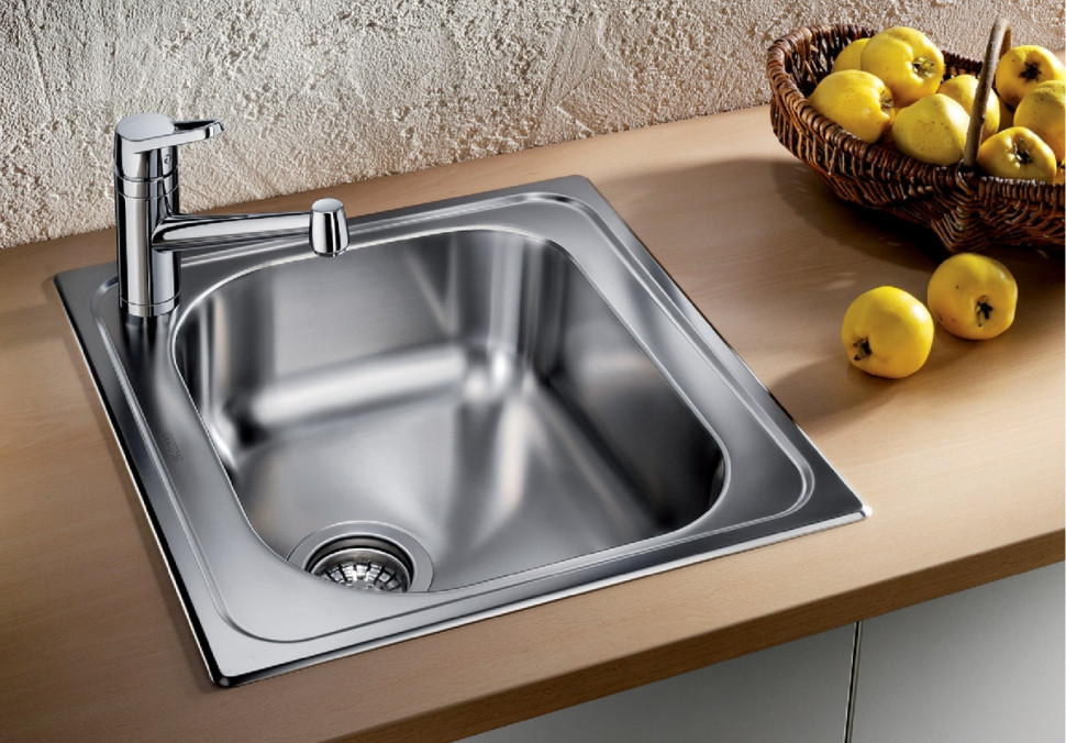 Кухонная мойка Blanco Tipo 45 C 237628+214381-1 (матовая поверхность)