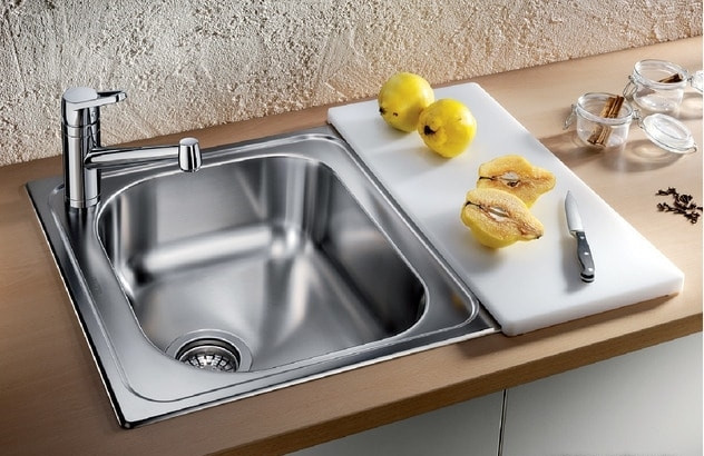 Кухонная мойка Blanco Tipo 45 C 237628+214381-1 (матовая поверхность)