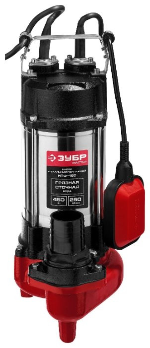Фекальный насос ЗУБР НПФ-450