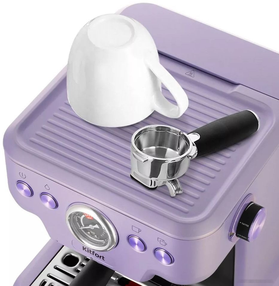 Рожковая кофеварка Kitfort KT-7171