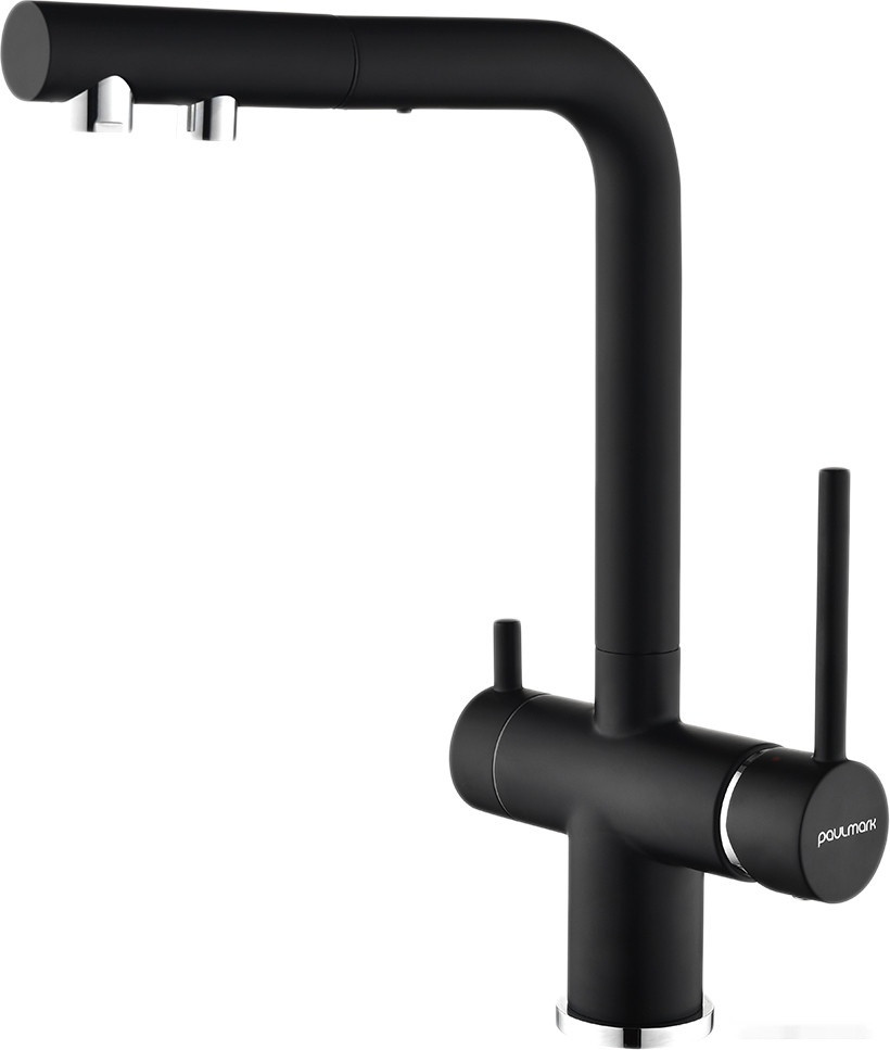 Смеситель Paulmark Serpentine Se213222-401 (антрацит)