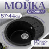 Кухонная мойка Saniteco Pura (черный)