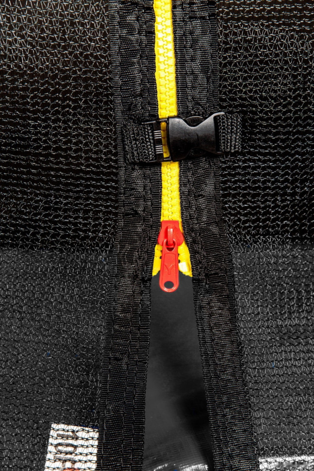 Батут GetActive Jump 10ft - 312 см с лестницей, внешней сеткой (черный) Батут GetActive Jump 10ft - 312 см с лестницей, внешней сеткой (черный)