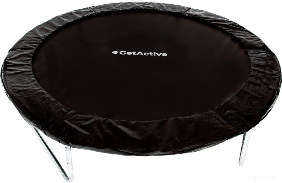Батут GetActive Jump 10ft - 312 см с лестницей, внешней сеткой (черный) Батут GetActive Jump 10ft - 312 см с лестницей, внешней сеткой (черный)