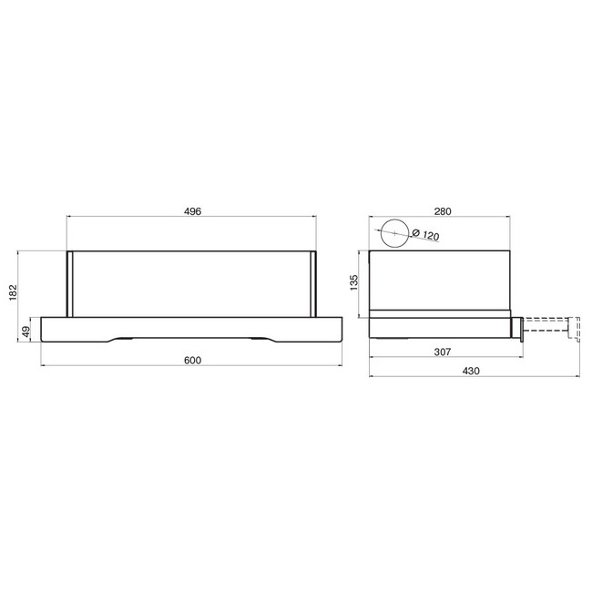 Вытяжка Elikor IG6514MB нерж/черный Вытяжка Elikor IG6514MB нерж/черный