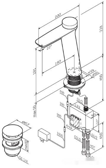 Смеситель Am.Pm Inspire 2.0 F50A93400