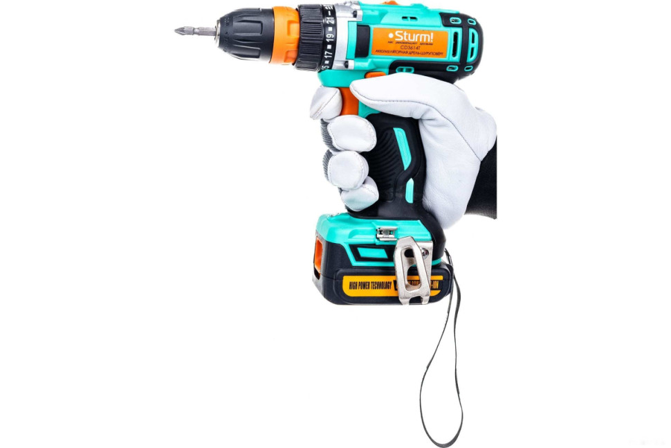 Дрель-шуруповерт Sturm CD3614T (с 2-мя АКБ, кейс)
