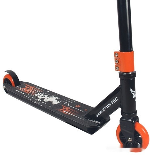 Самокат RGX Skeleton 2.0 HIC (оранжевый/черный) Самокат RGX Skeleton 2.0 HIC (оранжевый/черный)
