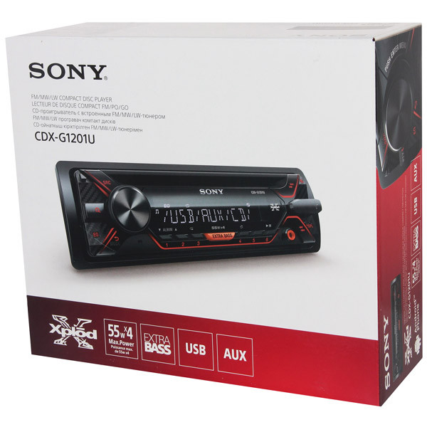 Автомагнитола Sony CDX-G1201U Автомагнитола Sony CDX-G1201U