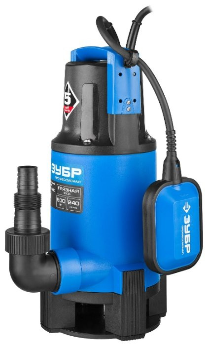 Дренажный насос ЗУБР НПГ-Т3-900 Дренажный насос ЗУБР НПГ-Т3-900