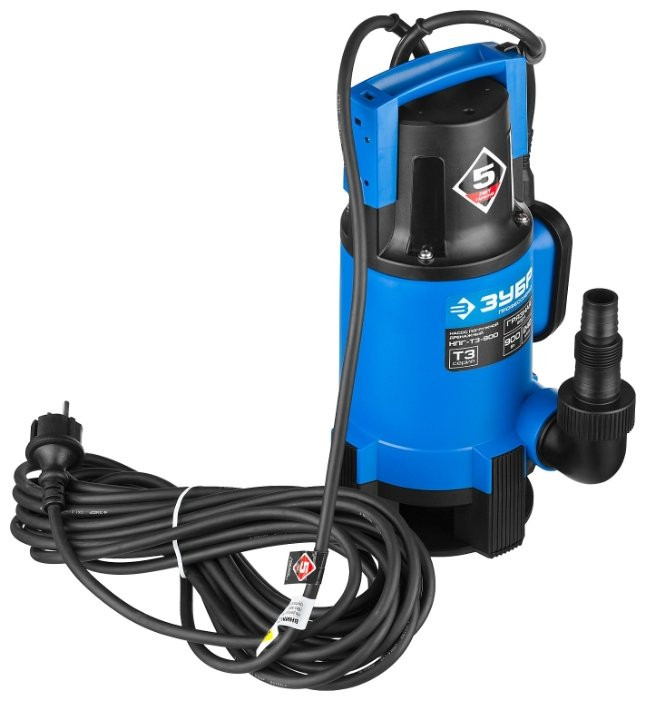 Дренажный насос ЗУБР НПГ-Т3-900 Дренажный насос ЗУБР НПГ-Т3-900