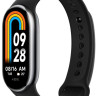 Фитнес-браслет Xiaomi Smart Band 8 (серый, с черным силиконовым ремешком, международная версия)