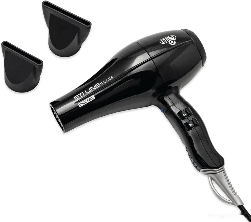 Фен ETI Line Digital Plus (черный) Фен ETI Line Digital Plus (черный)