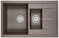 Кухонная мойка Granula 7802 (Эспрессо)