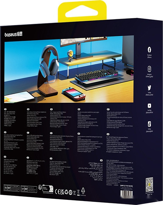 Наушники Baseus AeQur GH02 Наушники Baseus AeQur GH02