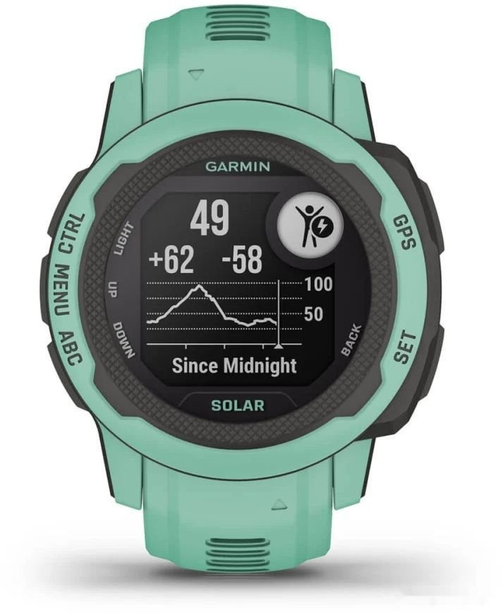 Умные часы Garmin Instinct 2S Solar (нео тропик) Умные часы Garmin Instinct 2S Solar (нео тропик)