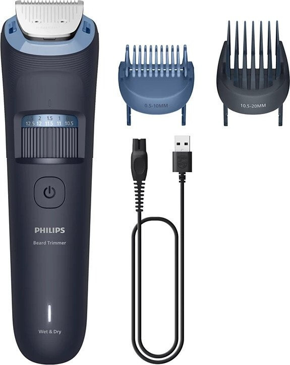 Машинка для стрижки волос Philips Beard Trimmer 3000 Series BT3665/15