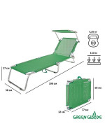 Шезлонг Green Glade М6184