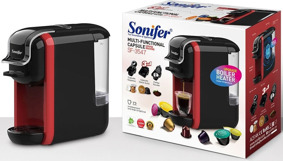 Капсульная кофеварка Sonifer SF-3547 Капсульная кофеварка Sonifer SF-3547