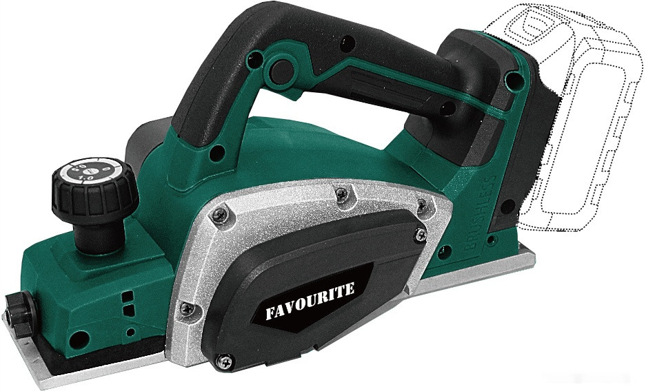 Электрорубанок Favourite OBS 21 FPL (с 2-мя АКБ 4Ah)