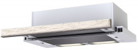 Вытяжка Krona Kamilla Wood (белый, без деревянной панели, 2 мотора)