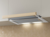 Вытяжка Krona Kamilla Wood (белый, без деревянной панели, 2 мотора)