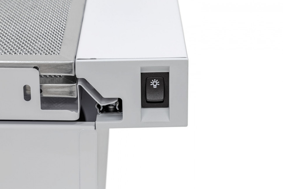 Вытяжка Krona Kamilla Wood (белый, без деревянной панели, 2 мотора)