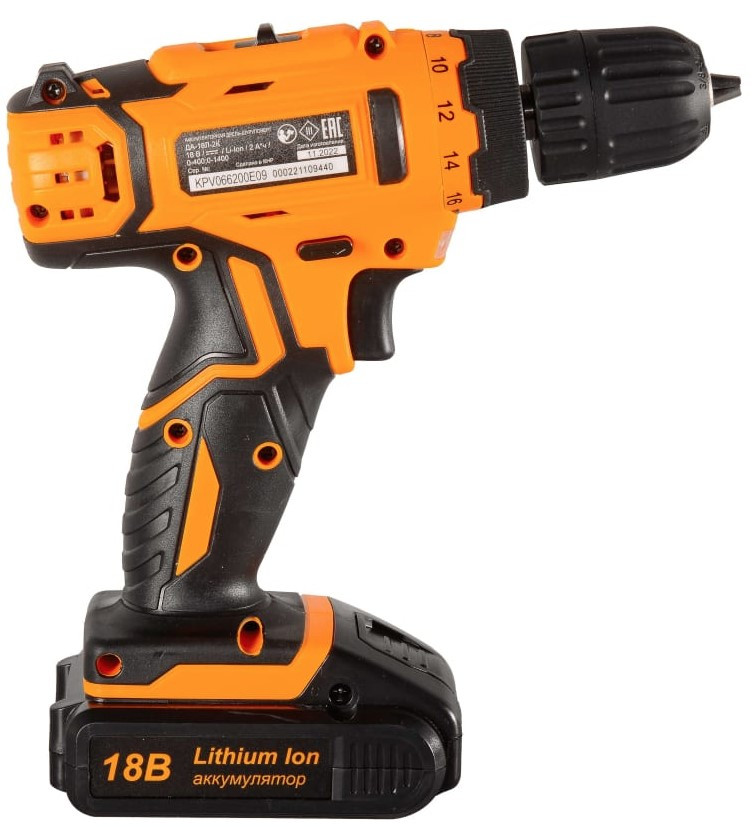 Дрель-шуруповерт Вихрь ДА-18Л-2К/Б Дрель-шуруповерт Вихрь ДА-18Л-2К/Б