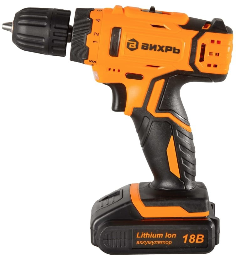Дрель-шуруповерт Вихрь ДА-18Л-2К/Б Дрель-шуруповерт Вихрь ДА-18Л-2К/Б