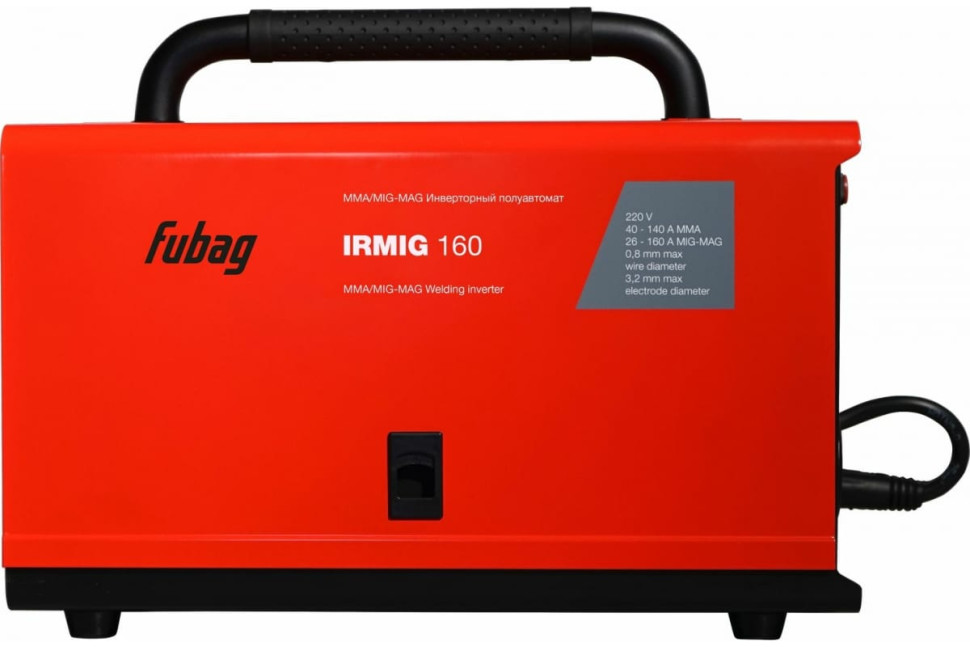 Полуавтомат сварочный FUBAG IRMIG 160 (с горелкой FB 150) Полуавтомат сварочный FUBAG IRMIG 160 (с горелкой FB 150)