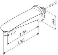 Смеситель Am.Pm Like F8070000