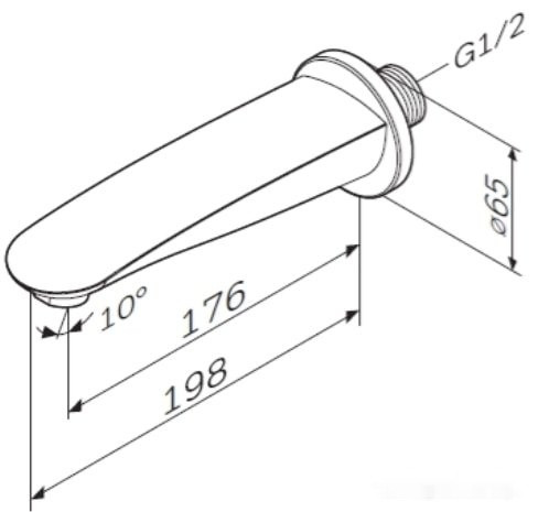 Смеситель Am.Pm Like F8070000