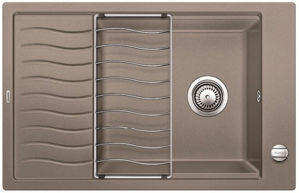 Кухонная мойка Blanco Elon XL 6 S SILGRANIT PuraDur серый беж