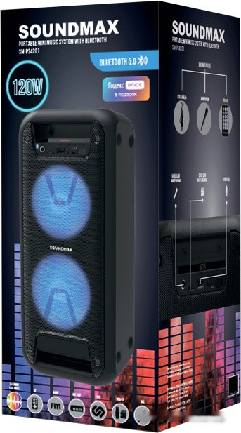 Музыкальный центр SoundMAX SM-PS4201 Музыкальный центр SoundMAX SM-PS4201