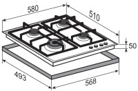 Варочная панель Zigmund &amp; Shtain G 14.6 S