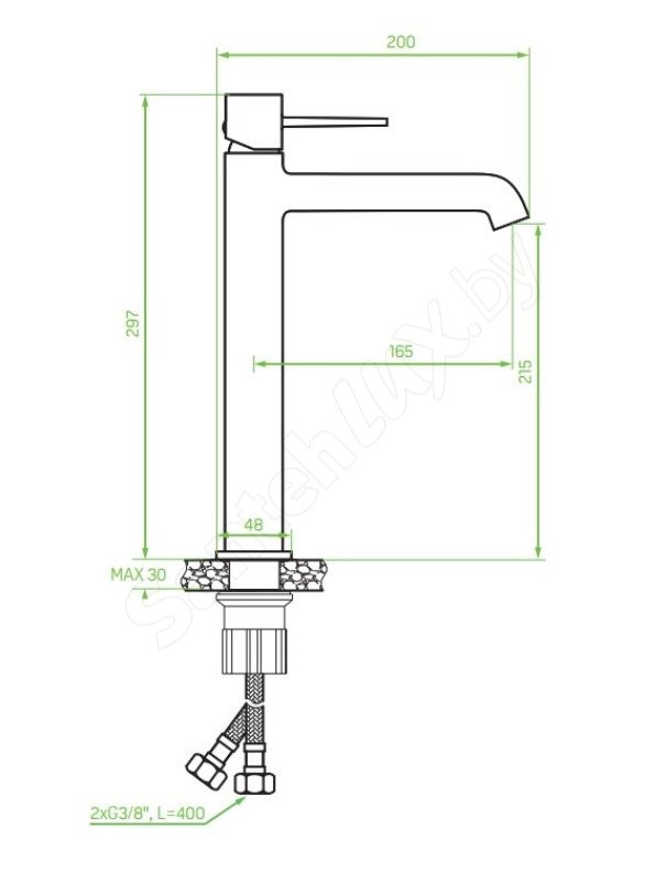 Смеситель Laveo Pola BAP 72ND