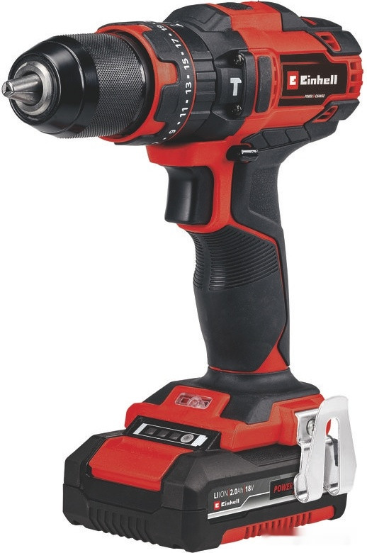 Ударная дрель-шуруповерт Einhell TE-CD 18/40 Li-i +64 4513992 (с 2-мя АКБ, кейс) Ударная дрель-шуруповерт Einhell TE-CD 18/40 Li-i +64 4513992 (с 2-мя АКБ, кейс)
