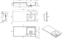 Умывальник Roxen Faber 110R 30010110R-W