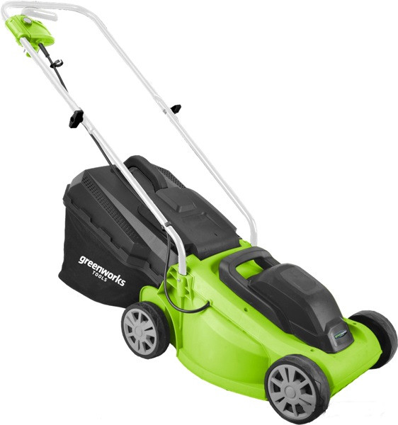 Электрическая газонокосилка Greenworks GLM1232