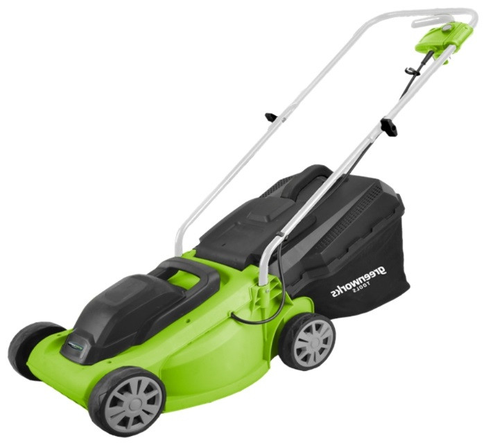 Электрическая газонокосилка Greenworks GLM1232 Электрическая газонокосилка Greenworks GLM1232
